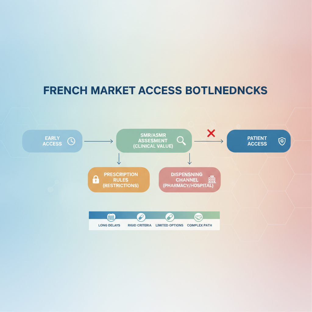 Access bottlenecks in France